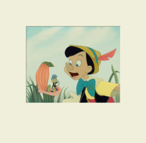 #014	PINOCCHIO AND JIMINY CRICKET COURVOISIER SET-UP-image