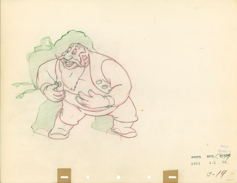 #015	ANIMATION DRAWING of STROMBOLI-image
