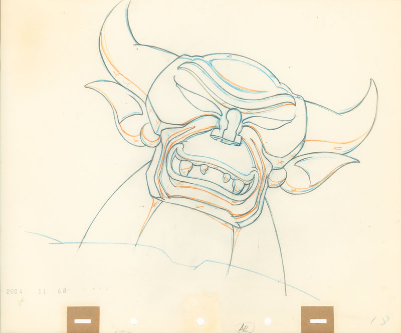 #020	ANIMATION DRAWING of THE CHERNABOG-image