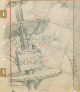 #030	LAYOUT DRAWINGS(3) from MICKEY'S CIRCUS-image