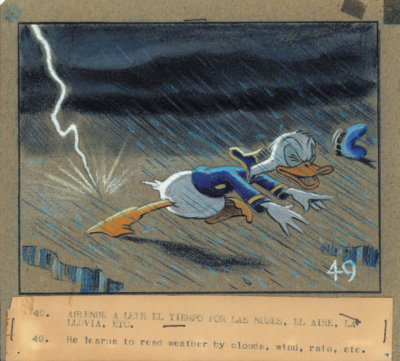 #031	DONALD DUCK SOUTH AMERICAN STORYBOARDS (5)-image