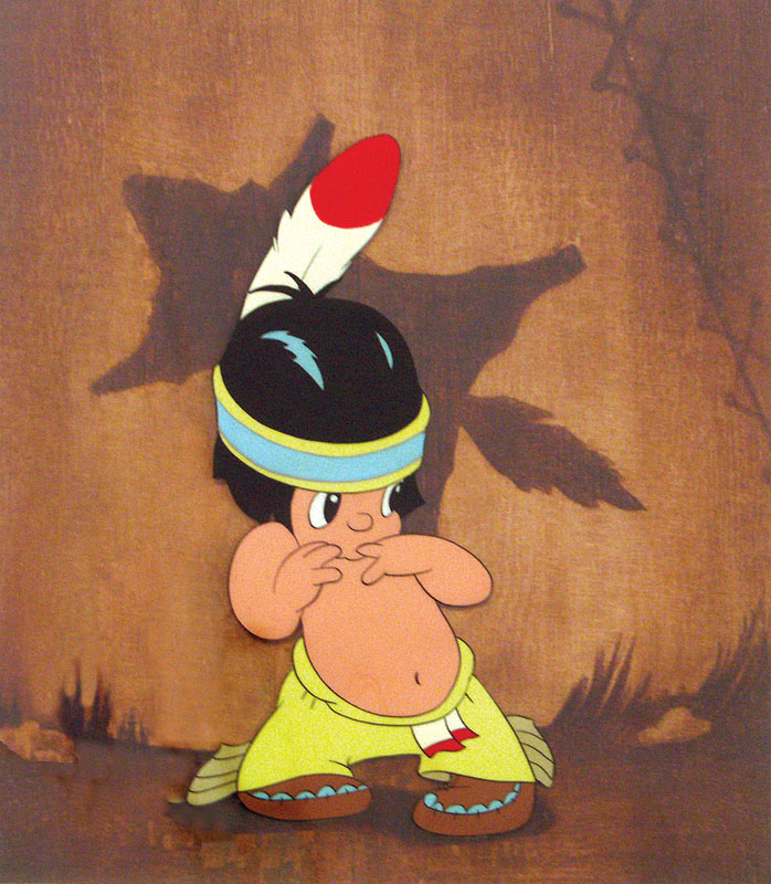 #046	HIAWATHA COURVOISIER SET-UP from LITTLE HIAWATHA-image