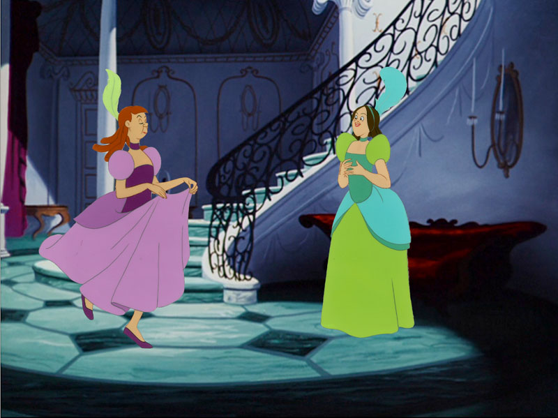 #063	 ANASTASIA AND DRIZELLA-image