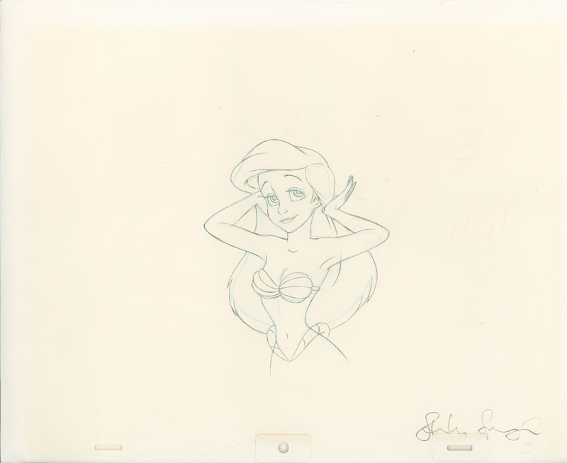 #110	 DRAWING OF ARIEL