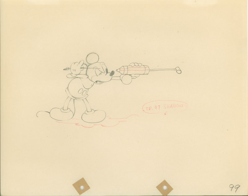 #145	DRAWING of MICKEY MOUSE from MICKEY’S GARDEN-image